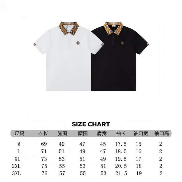 Picture of Burberry Polo Shirts Short _SKUBurberryM-3XL8qx1429388